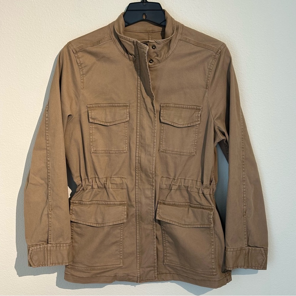 Time and Tru Light Brown Jacket